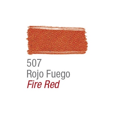 Acrilex Farby na textil matné 37ml 507 Fire red
