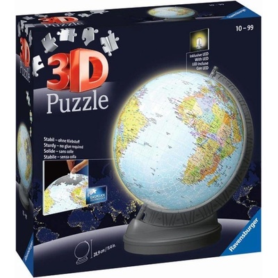 Ravensburger 11549 -Ball Svítící globus 540 dílků