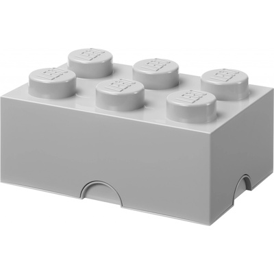 LEGO® Úložný box 25 x 37,5 x 18 cm Medium Stone Grey – Hledejceny.cz