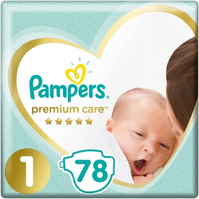 Pampers Premium Care 1 78 ks – Hledejceny.cz