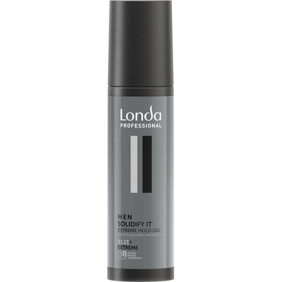 Londa Professional Men Solidify it Gel extra silný stylingový gél na vlasy 100ml