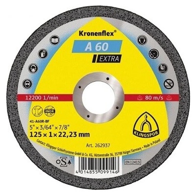 Kronenflex rezný kotúč 115 x 1 mm 262936
