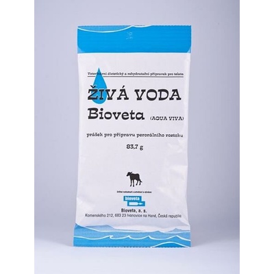 Bioveta Živá voda Aqua Viva plv 83,7 g – Hledejceny.cz