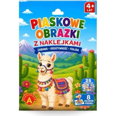 Alexander Kreatívna sada pieskový obrázok alpaka