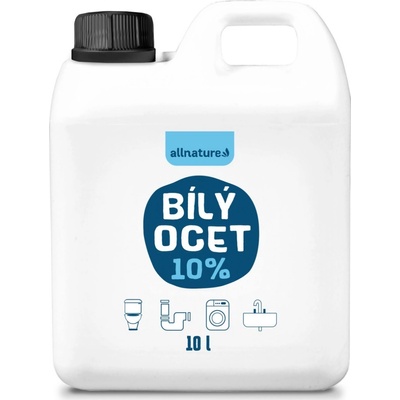 Allnature Bílý ocet 10 % 10 l