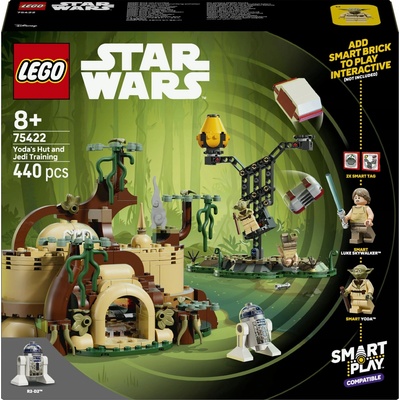 LEGO® Star Wars™ 75422 SMART Play™ Yodova chýše a výcvik Jediů