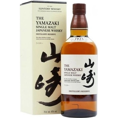 Yamazaki Single Malt Whisky Distiller's Reserve 43% 0,7 l (karton)