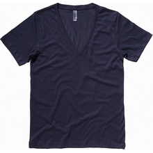 Bella+Canvas Tričko V neck navy