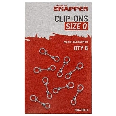 Korum Rychlospojka Snapper Clip-Ons vel.1 25 kg 55 lb 8 ks – Hledejceny.cz