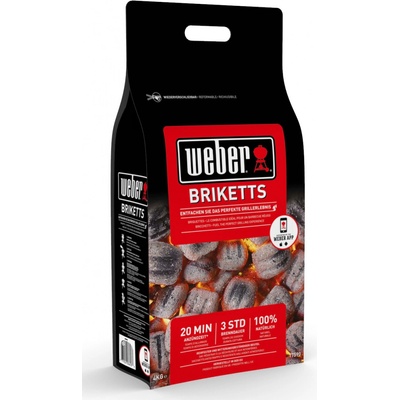 WEBER Grilovací brikety 4 kg