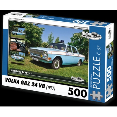 Retro-Auta č. 57 Volha Gaz 24 VB 1977 500 dílků