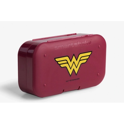 Smart Shake DC Pill Box organizer 5 sekcí wonderwoman
