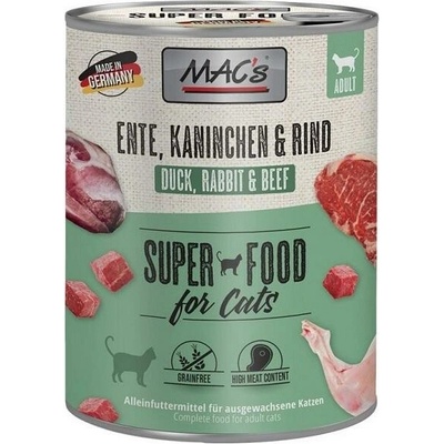 Mac's Cat kačka králik hovädzie 0,8 kg