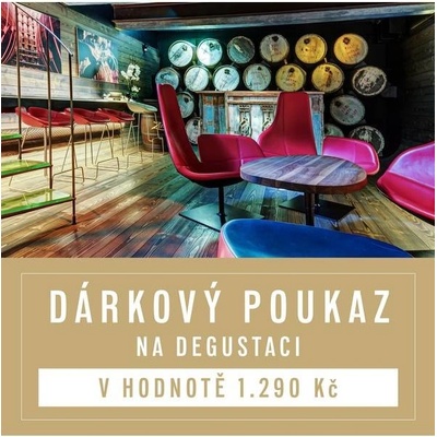 Warehouse1 Dárkový poukaz na degustaci 1.290 Kč 1290 Kč