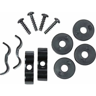 Basil Green Life Mounting Set MIK Doplňky na košík na kolo Black
