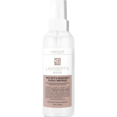 Amoene Lavosept roztok dezinfekce na nástroje a plochy aroma trnka rozprašovač 200 ml