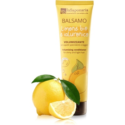 laSaponaria Lehký kondicionér pro objem vlasů s citronem a kyselinou hyaluronovou 150 ml – Hledejceny.cz