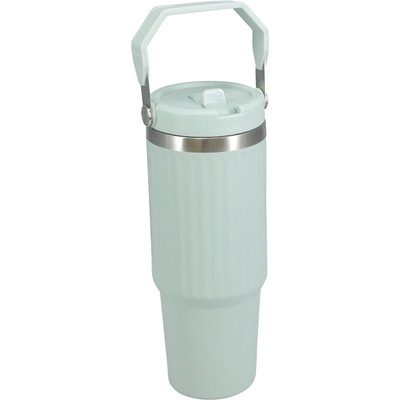 Excellent Houseware Ocelová termoska s rukojetí VARMÖ 900 ml modrá