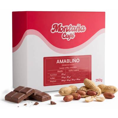 Café Montaña Brasília Agra Dabla zrnková 250 g – Hledejceny.cz