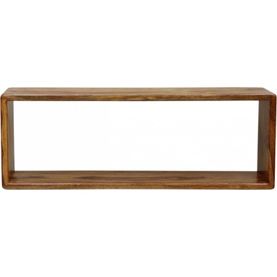 indickynabytek.cz Police na zeď Tina 150x35x22 z masivu palisandr / sheesham