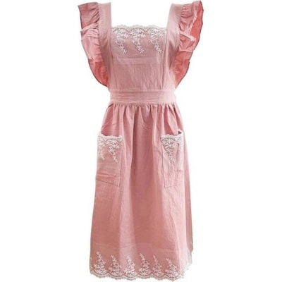 Cakesicq Zástěra retro růžová
