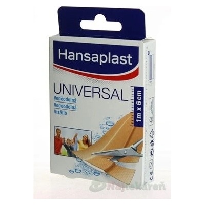 Hansaplast Universal Náplasť na rany (1mx6cm) 1ks