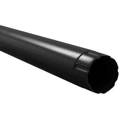 Bilka Odkvapový zvod 3 m 90 mm RAL 9005 čierna lesklá