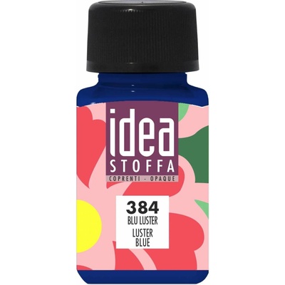 Maimeri Idea Stoffa farba na textil 60 ml lesklá modrá