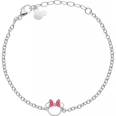 Disney Oceľový náramok s ozdobou Minnie Mouse B600654L-55.CS