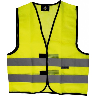 Korntex Thessaloniki reflexná sieťovaná vesta KX502 Signal Yellow