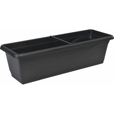 Plastkon truhlík Extra Flor Antracit 60x20.5x17 cm