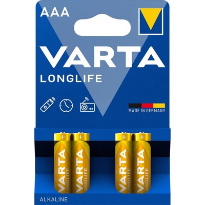 Varta LongLife AAA 4ks 4103 101 414