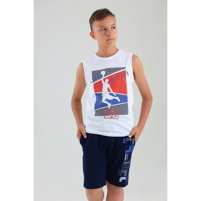 Winkiki Kids Wear chlapecké tílko Active bílá