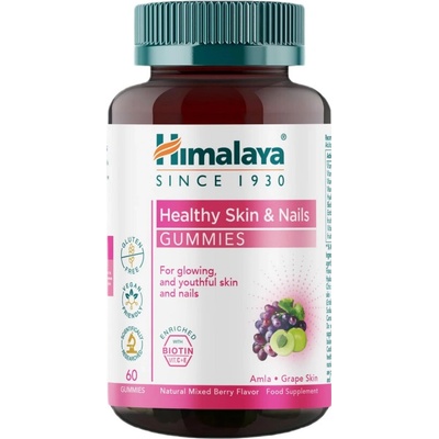 Himalaya Healthy Skin & Nails Gummies vitamínové gumídky s biotinem 60 ks