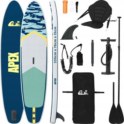 Paddleboard VidaXL APEX 335 x 76 x 15 cm
