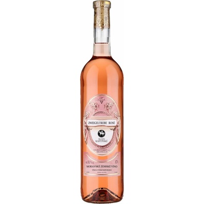 Vinařství Krist, Zweigeltrebe rosé Svatomartinské, jakostní, 2026, 0,75 l (holá láhev)