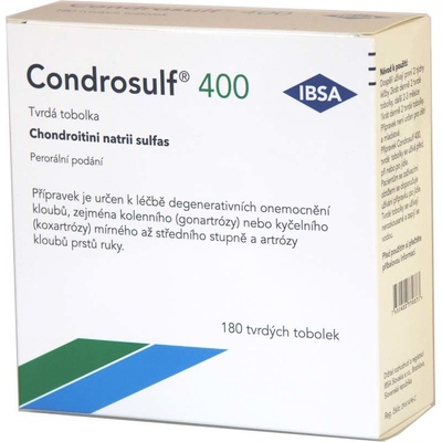 CONDROSULF POR 400MG CPS DUR