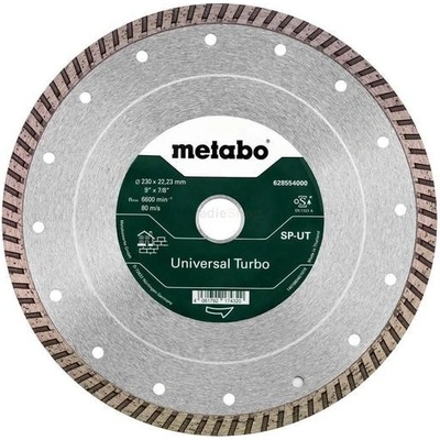 Metabo Diamantový rezný kotúč turbo 230 x 22,23 mm 628554000
