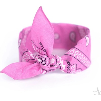 Šátek bandana Classic rebel Růžový FAsz13014SS13