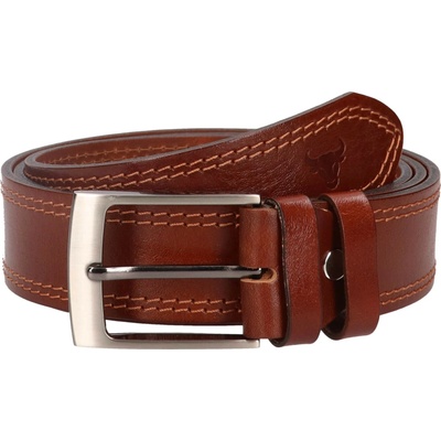 Pánský kožený opasek Belt Toro Gustavo hnědá