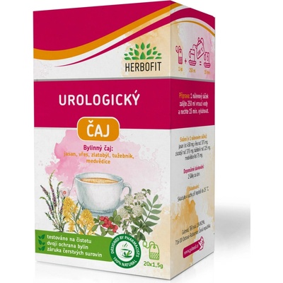Herbofit Urologický čaj 20 x 1,5 g