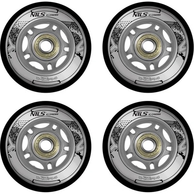 Nils Extreme PU 70 mm + Abec9 82 A 4 ks