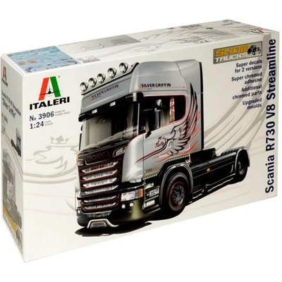 Italeri Model Kit SCANIA R730 STREAMLINE 4x2t truck 3906 1:24