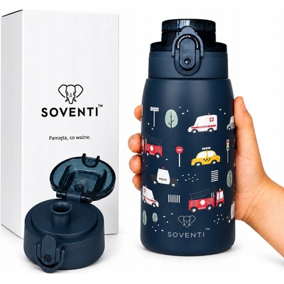 Soventi termosová fľaša 350 ml modrá