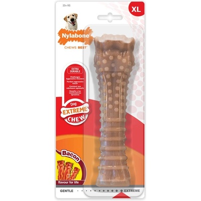 Nylabone hračka Extreme kost příchuť slanina XL