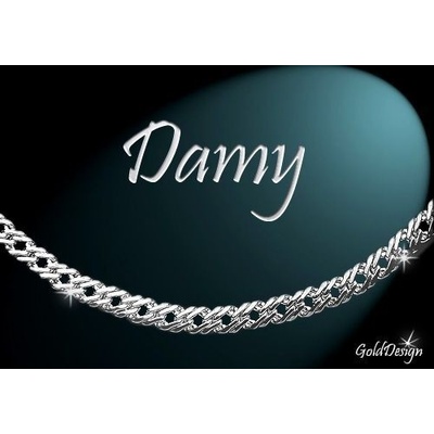 Gold Design Damy rhodium GD370