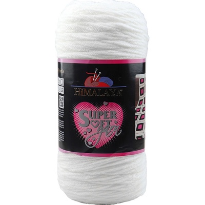 Himalaya Super Soft Yarn 80801 bílá