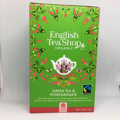 English Tea Shop ZELENÝ ČAJ S GRANÁT. JABLKEM MANDALA 20 s.