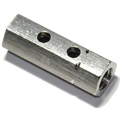 Matica šesťhranná napínacia, nehrdz. oceľ A4, M8x35