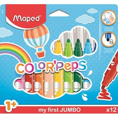 Maped ColorPeps Jumbo 12 rôznych farieb 846020